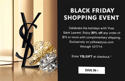 ysl pre black friday sale|yves saint laurent clearance.